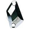 SWAROVSKI 3267 De-Art Sew On Rhinestones 23x13 Jet Hematite